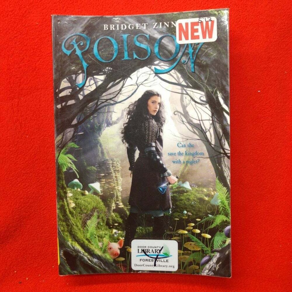 Poison‎ by Bridget Zinn - YA Fiction Book Softcover Ex-Library